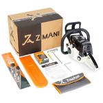 Бензопила ZimAni MS260 PRO 16", 3.5 л.с. (Карбюратор: Walbro; Поршень: Meteor; Цилиндр: Italy Nikasil; Кольца: Caber; Защита бака)