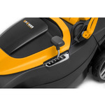 Газонокосилка аккумуляторная несамоходная Stiga Collector 136e Kit (20V 2*2Ah + ЗУ) (20 В, 2 акб, 2,0 A/h, шир 34 см, травосборник 35л)