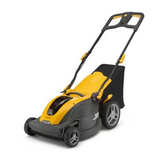 Газонокосилка аккумуляторная несамоходная STIGA Combi 344e Kit (48V 5,0 Ah + З/У) (48 В, 1 акб, 5,0 A/h, шир 42 см, мульчирование, травосборник 50л)