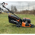Газонокосилка бензиновая самоходная ZimAni LC146S (5.0 л.с., шир 46 см, травосборник 65 л)