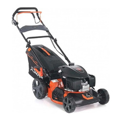 Газонокосилка бензиновая самоходная ZimAni LC253H (двигатель Honda GCV170 4.8 л.с., шир 53 см, травосборник 80 л)