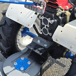 Мотоблок 4х4 на базе Смарт-4, Stark ST-1800F с двигателем GX460, 18.5 л.с., пониженной передачей, колесами 7.00*12. В комплекте: (фрезы, сцепка, плуг, двойной окучник)