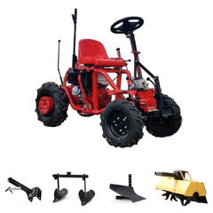 Мотоблок Беларус-012WM с модулем МТ-1, ВОМ, колесами 6.0 х 12 и двигателем Weima 188F 13 л.с. В комплекте: сцепка, плуг, двойной окучник, активная фреза