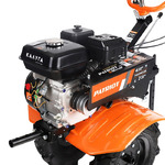 Мотоблок бензиновый PATRIOT КАЛУГА с двигателем Patriot 7,0 л.с. В комплекте (плуг, фрезы, сцепка, распашник)