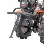 Мотоблок дизельный PATRIOT BOSTON-6D с ВОМ, пониженной передачей и двигателем Patriot 6,0 л.с. В комплекте (фрезы)