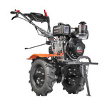 Мотоблок дизельный PATRIOT BOSTON-6D с ВОМ, пониженной передачей и двигателем Patriot 6,0 л.с. В комплекте (фрезы)