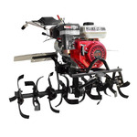 Мотоблок (культиватор) Stark ST-1000F с Прицепом, пониженной передачей и двигателем GX210, 8 л.с., колеса 5.00-12. В комплекте: (фрезы, сцепка, плуг, окучник)