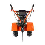 Мотоблок Patriot УРАЛ М EXTREME с прицепом и двигателем Patriot 7,8 л.с. В комплекте (плуг, фрезы, сцепка, распашник)