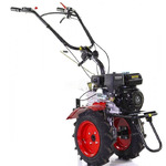 Мотоблок Угра НМБ-1Н10А с ВОМ, пониженной передачей и двигателем Кадви/Lifan 177F 9,0 л.с. В комплекте (удлинители осей + фрезы)