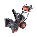 Снегоуборщик ПАТРИОТ СИБИРЬ 67 E 7,0 л.с., сстартер ручной/электрический, ковш 71 см. колеса Winter Extreme 14x5,50-7